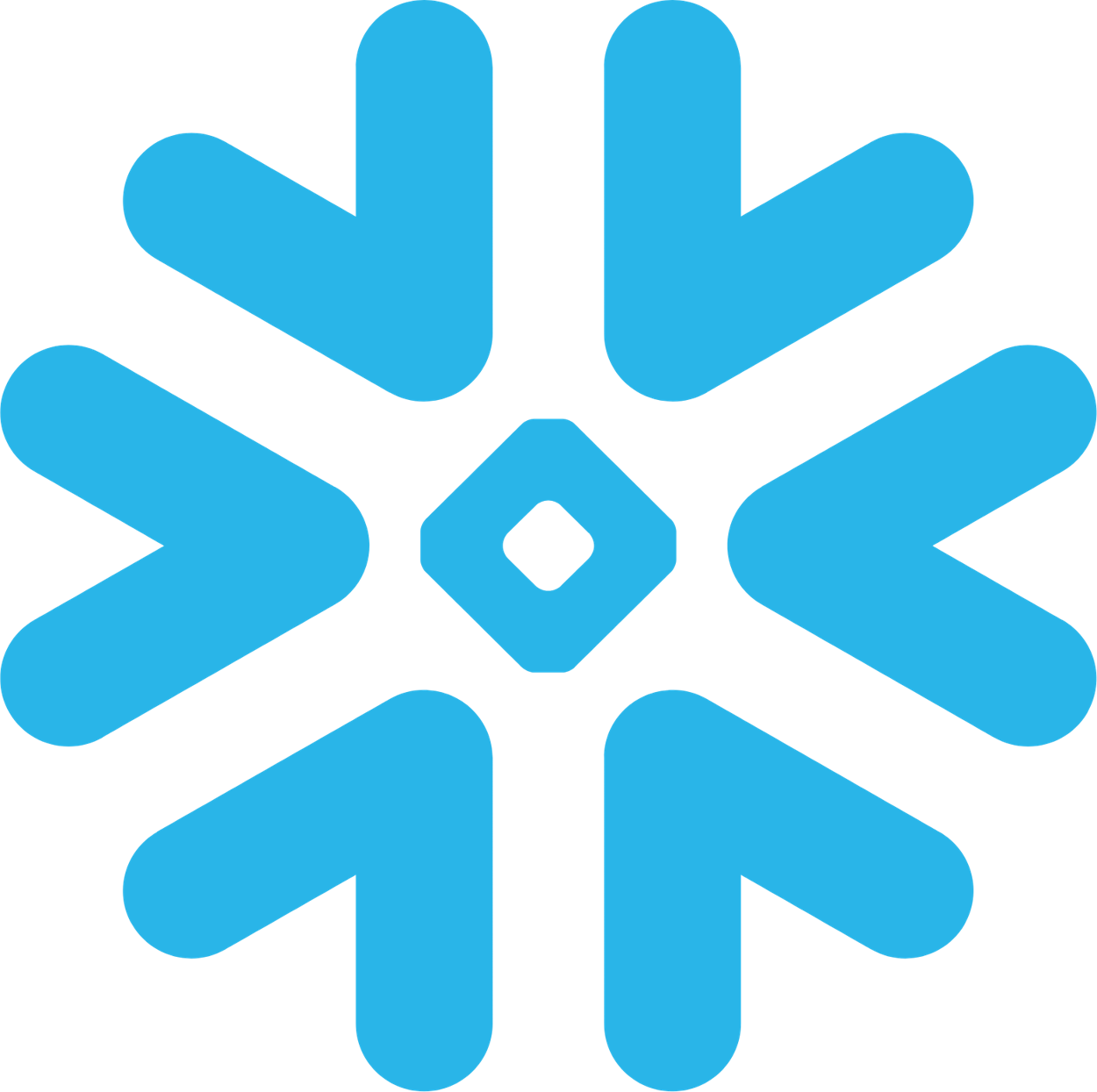 Snowflake logo